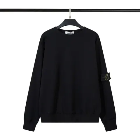 Stone Island Hoodie option 296 black velvet