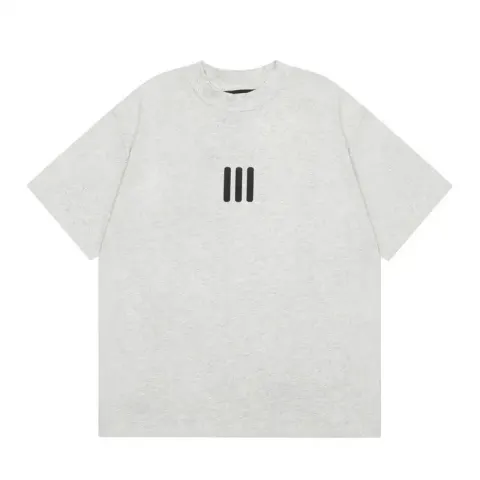 Essentials Tee option 2412 white gray