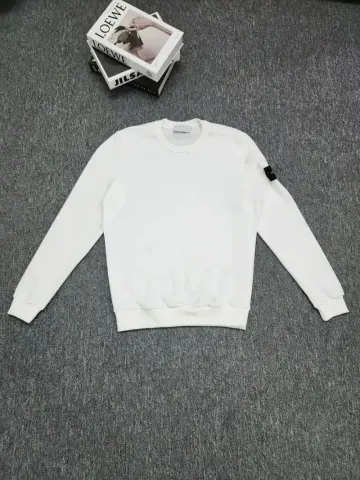 Stone Island Hoodie option white