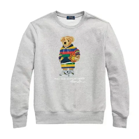 Ralph Lauren Bear Hoodie option L002 Grey