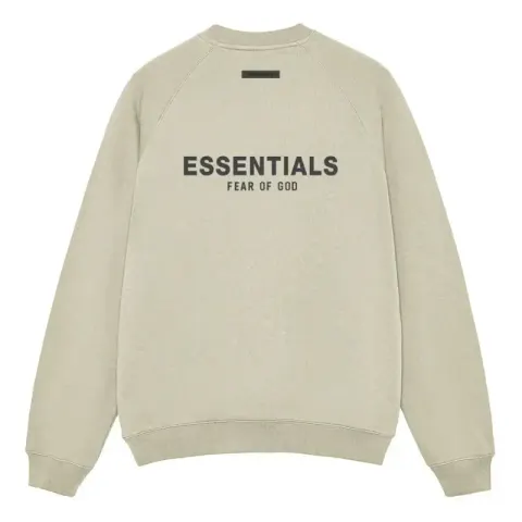 Essentials Hoodie option khaki fleece-lined is too large