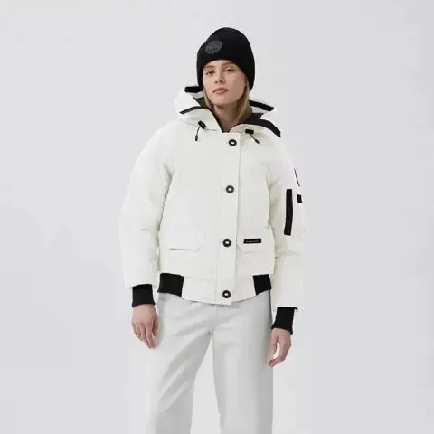 Canada Goose Wyndham Jacket option Pure White