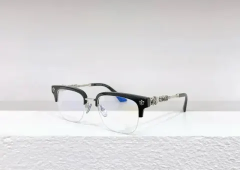 Chrome Hearts Sunglasses option Black Silver