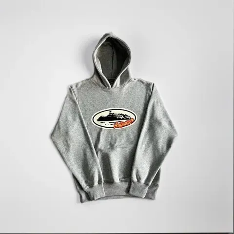 Corteiz Alcatraz Hoodie option gray color label