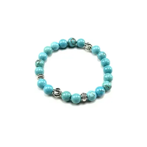 Chrome Hearts Beat Bracelet option Turquoise
