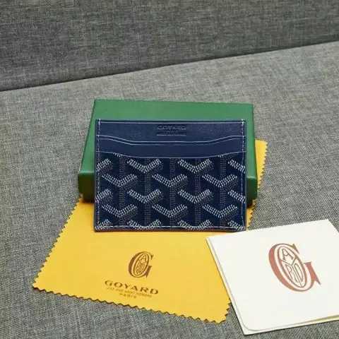 Goyard Wallet option Style 1 Royal Blue