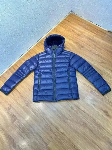 Canada Goose Crofton Hoodie option 2227 azure red label