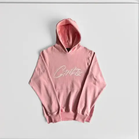 Corteiz Alcatraz Hoodie option Pink white label