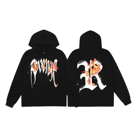 Revenge Hoodie option Rose Red Flame R