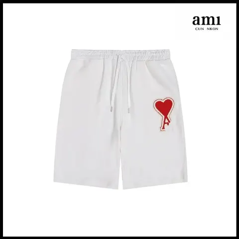Ami Shorts option White Red [A13 Car Seal]]