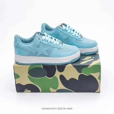 Bapesta Sneakers option All Blue