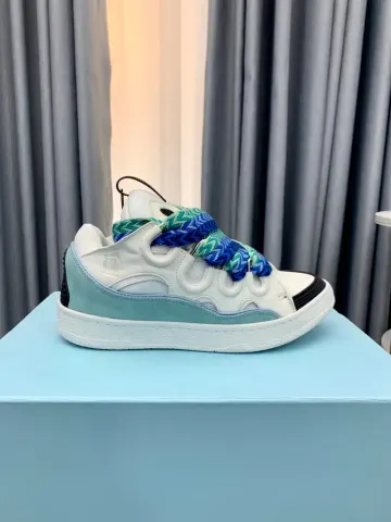 Lanvin Curb Sneakers Blue option 11
