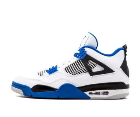 Jordan 4 Union Black Noir option Racing Blue 308497-117