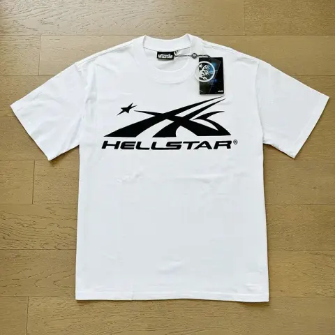 Hellstar Tees option 573 white and black