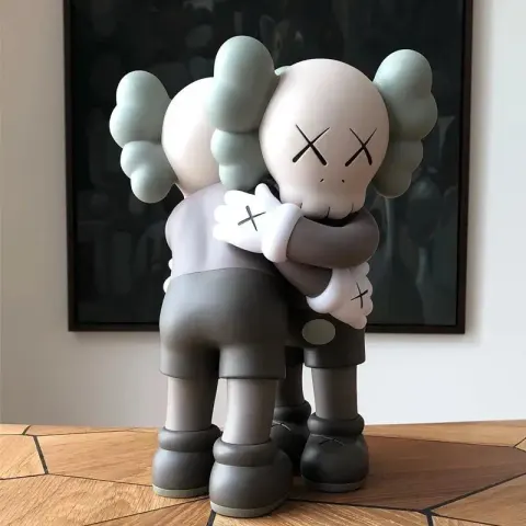Kaws Figure option 27cm Embrace Brown