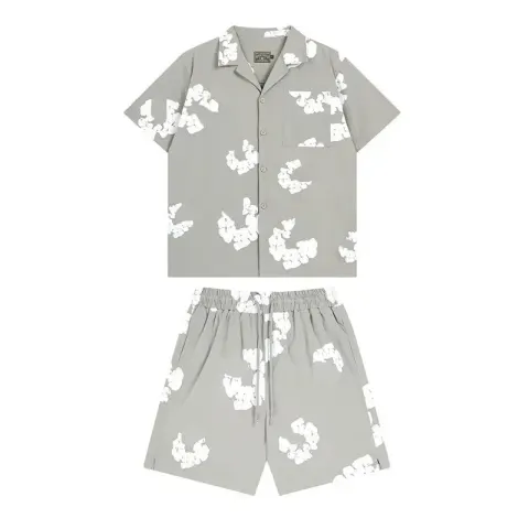 Denim Tears Shirt option suit light gray