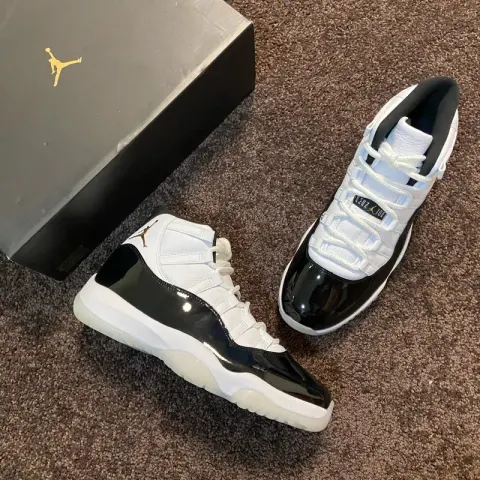 Jordan 11 Cap and Gown option Defining Moment DMP BRICS CT8012-170