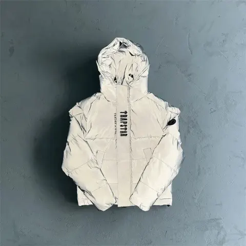 Trapstar Jacket option Reflective gray jacket