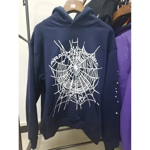 Sp5der Pink Hoodie option Cangqing NY