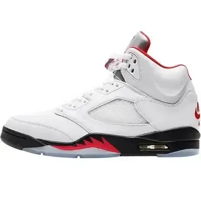 Jordan 5 Olive Shoes option AJ5 Rukawa Kaede White Red