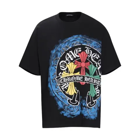 Chrome Hearts T-Shirts option 6007 black