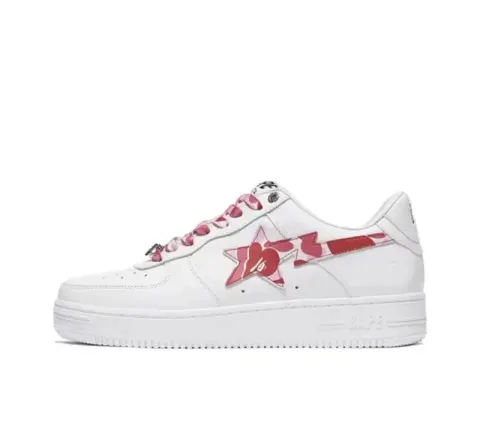 Bape SK8 ( Tons Of Colorways ) option white and red ribbon