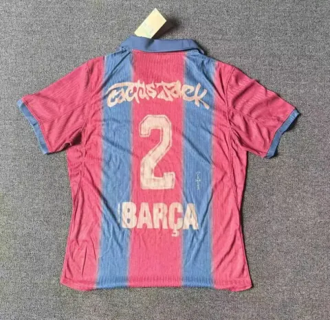 Cactus Jack x Spotify FC Barcelona Jersey option The player version-Barcelona jacket prin