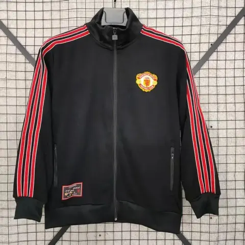 Vintage Jersey Hoodie Zip option Manchester United Jackets