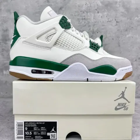 Jordan 4 Manila option white green DR5415-103