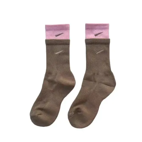 Nike Socks option [high tube] curry-pink