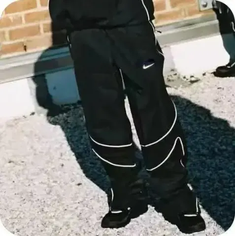 Nike X Corteiz Tracksuit option Black pants