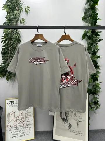 Off-White Scratch T-Shirt option Gray 01