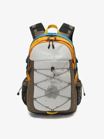 TNF Jacket Backpack option five yellow spell