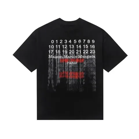 Maison Margiela Tees option 602 black