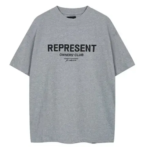 HOUSE OF ERRORS T-shirt option R3012# front print gray
