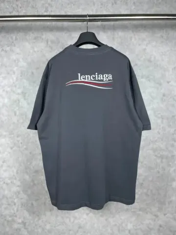 Balenciaga Logo T-Shirt option dark grey