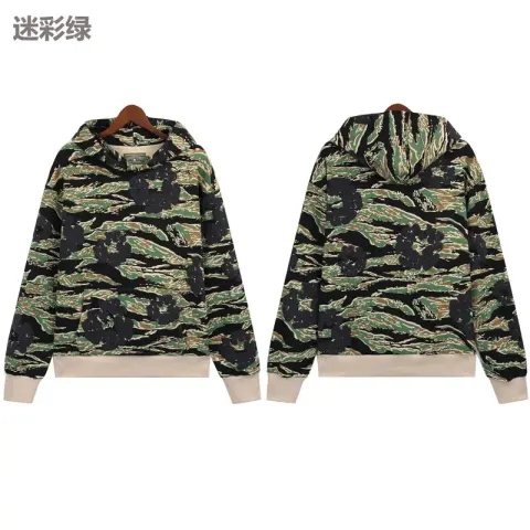Denim Tears New Zip Hoodie option 5670 Green