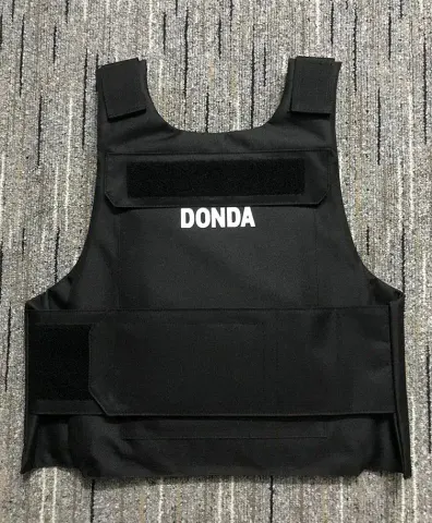 Kanye Donda Rapper Vest option Black M size below 168 pounds