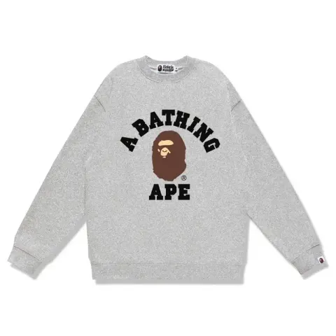 Bape Crewneck option W007 Grey