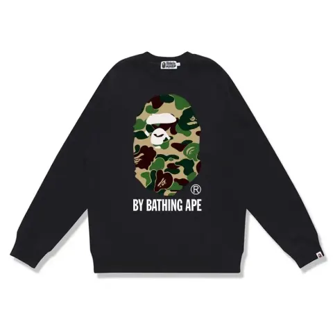 Bape Crewneck option W170 black-green