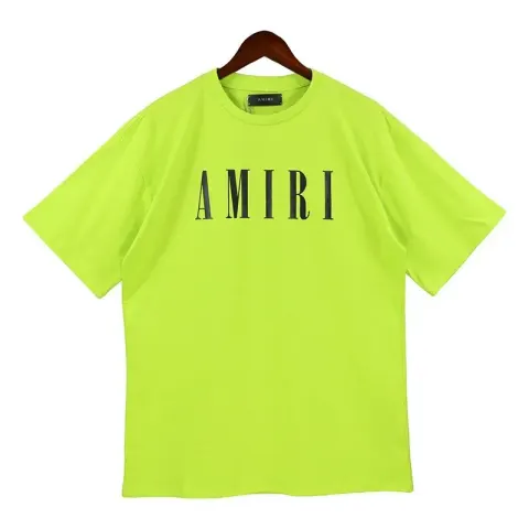 Amiri T-Shirts option 2143 Fluorescent Green