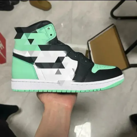 Jordan 1 Union Black Toe option Tiffany Green 2.0
