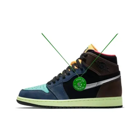 Off-White AJ1 University Blue option Colorful