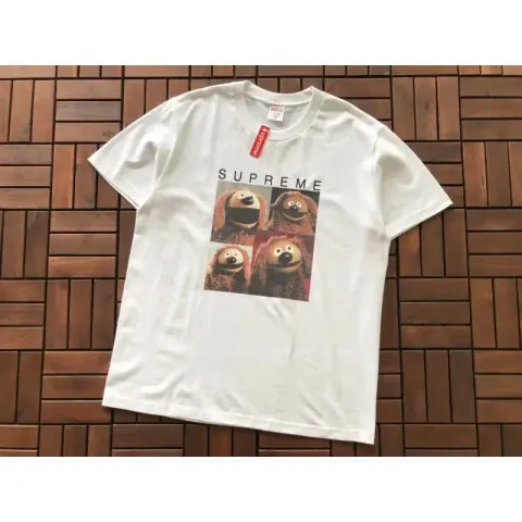 Supreme X Ducati T-Shirt option B362 Bear Doll White