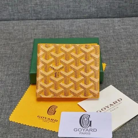 Goyard Wallet option Style 2 yellow