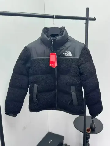 The North Face Nuptse Sherpa Jacket option Black