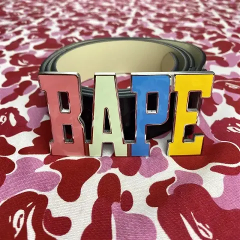 Bape Belt option Marshmallow