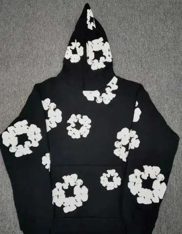 Denim Tears Offset Hoodie option black