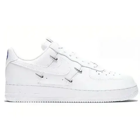 Air Force 1 Nocta option 24-AF all white four silver hook