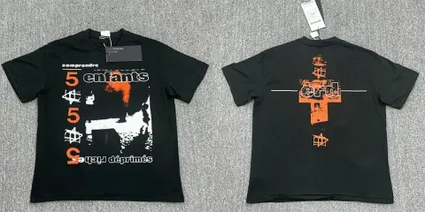 ENFANS Tees option Cyan Black 2 SGJ-606